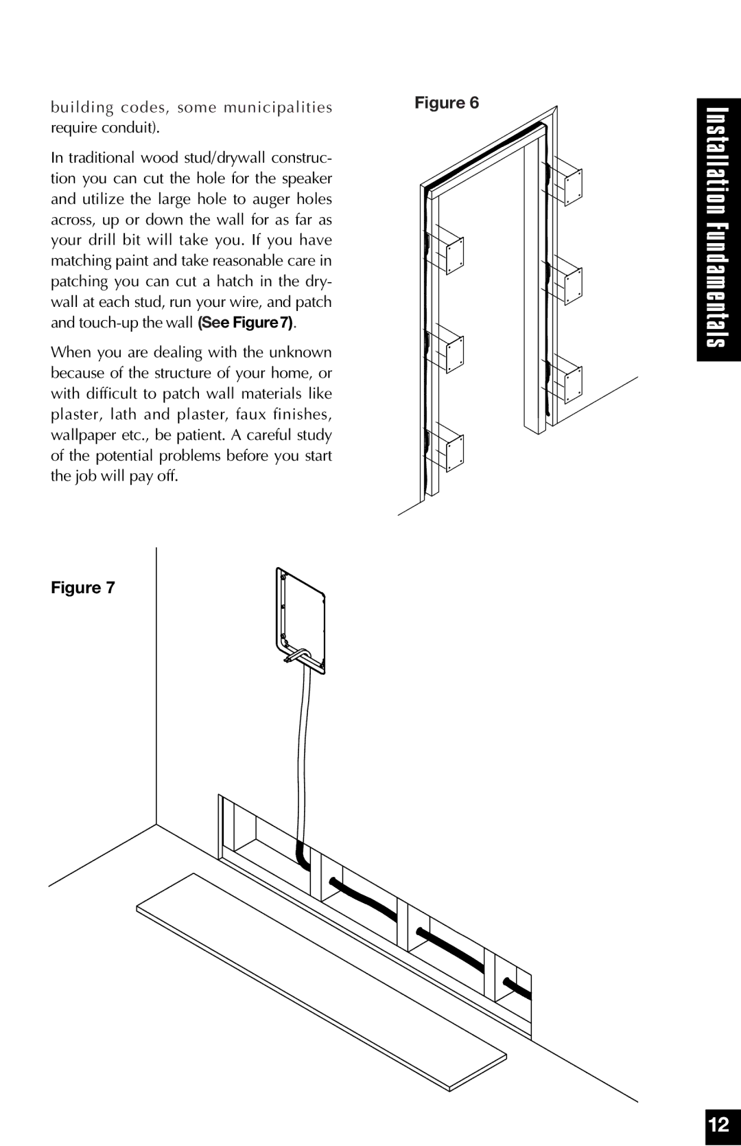 Niles Audio HD8.3, HD5, HD6 manual Building codes, some municipalities 