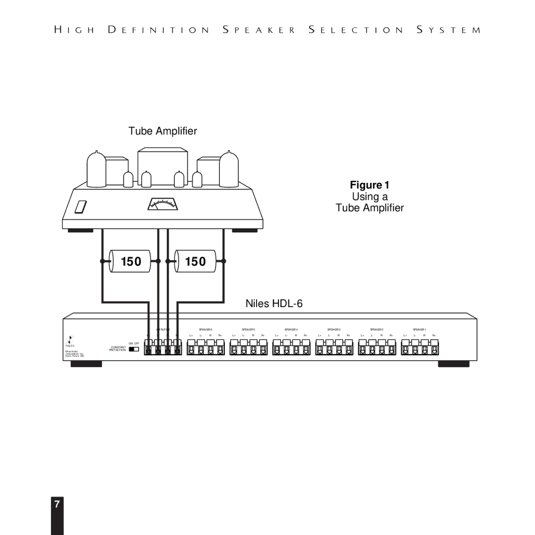 Niles Audio HDL-6 manual 150 