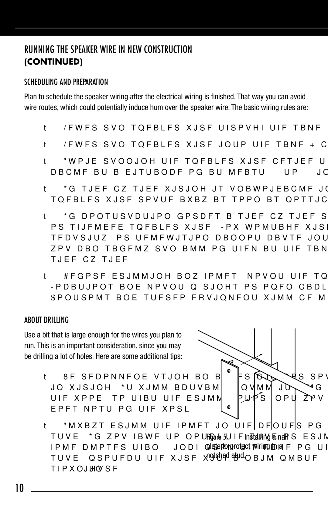 Niles Audio HDLCR manual Scheduling and Preparation, About Drilling 