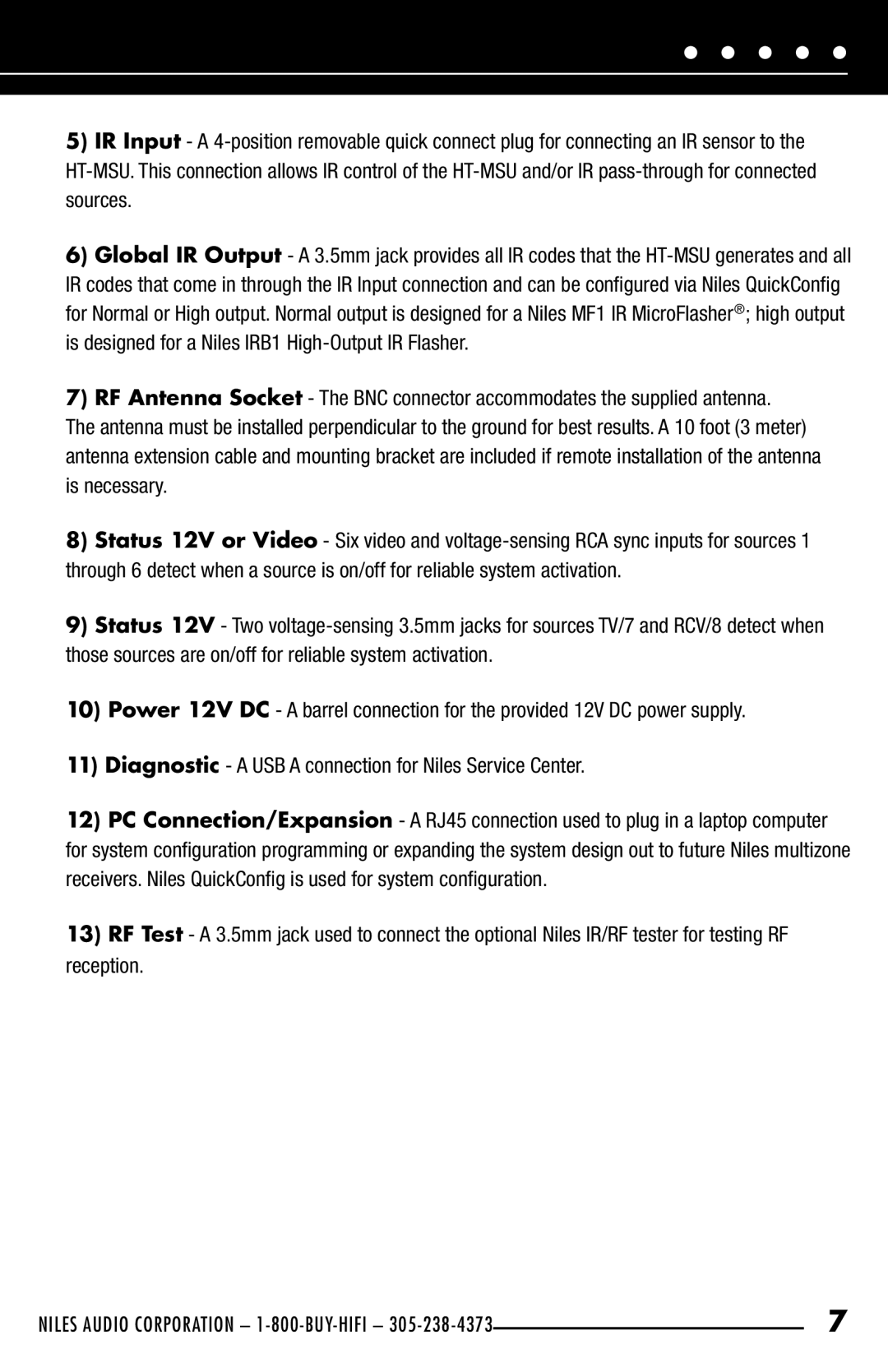 Niles Audio iC2 manual Niles Audio Corporation 1-800-BUY-HIFI 