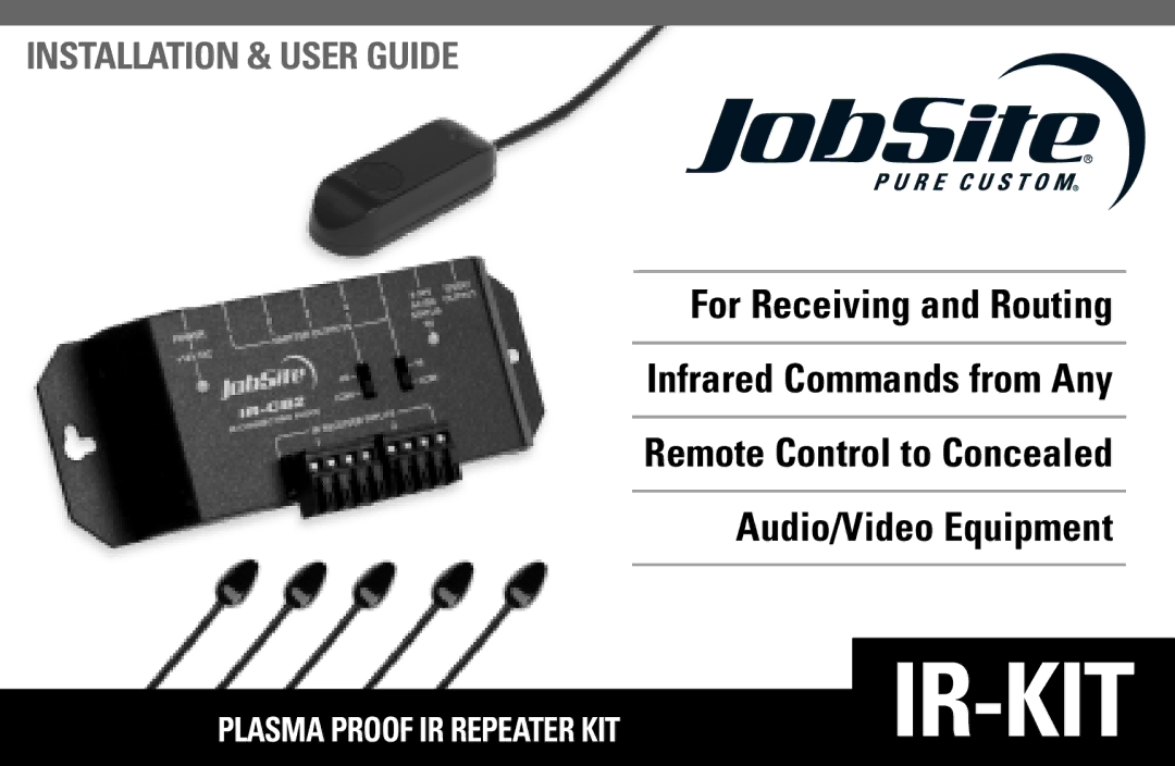 Niles Audio IR-KIT manual Ir-Kit 