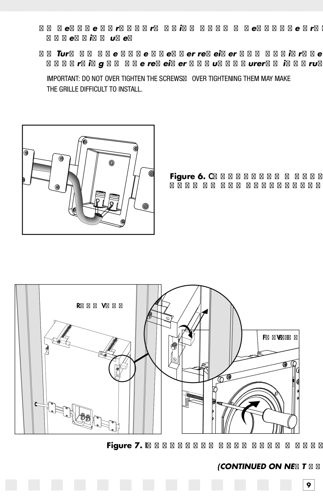 Niles Audio IW650FX, IW770FX manual Installing unit into a wall 