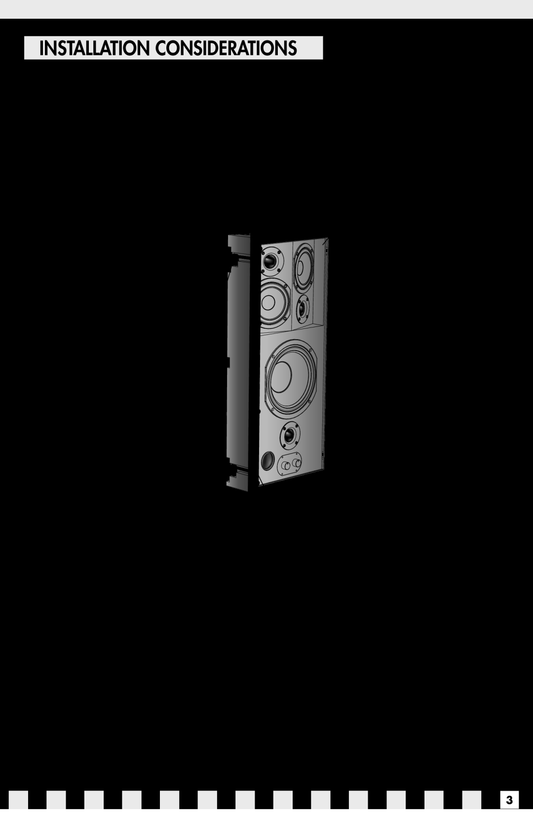 Niles Audio IW650FX, IW770FX manual Installation Considerations, Loudspeaker Bafﬂe Dogs swivel, Mounting Screws, Grille 