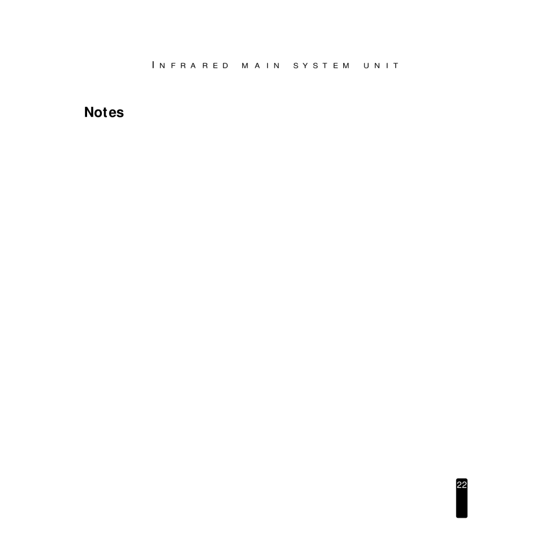 Niles Audio MSU250 manual F R a R E D M a I N S Y S T E M U N I T 