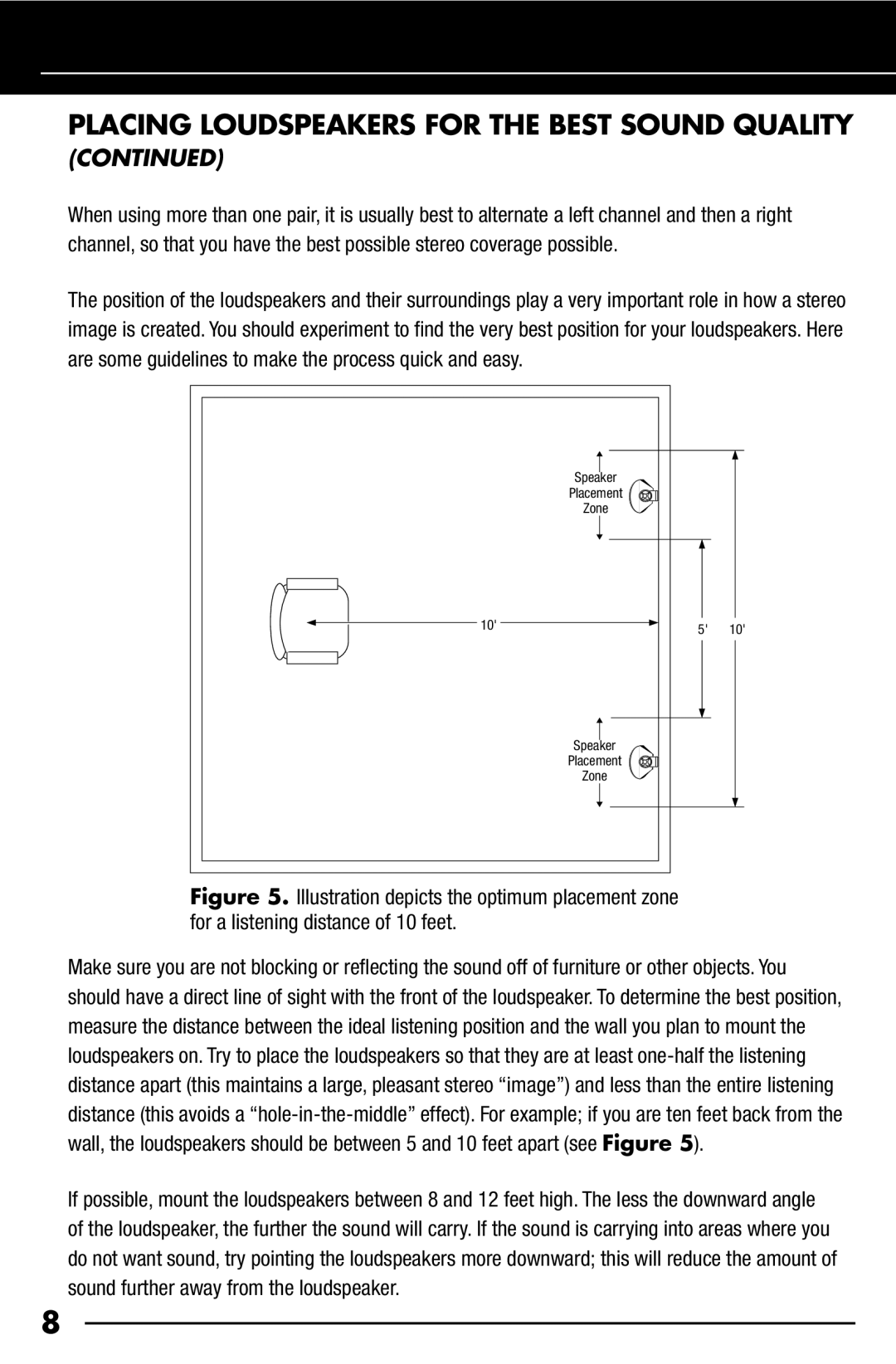 Niles Audio OS7.3, OS5.3, OS6.3 manual Speaker Placement Zone 