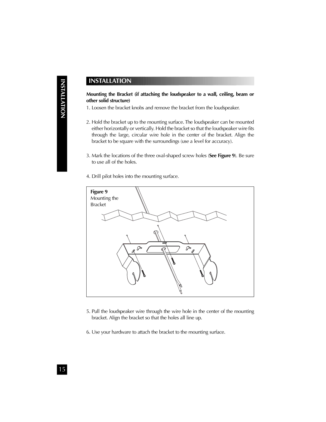 Niles Audio OS5.3SI manual Installation 