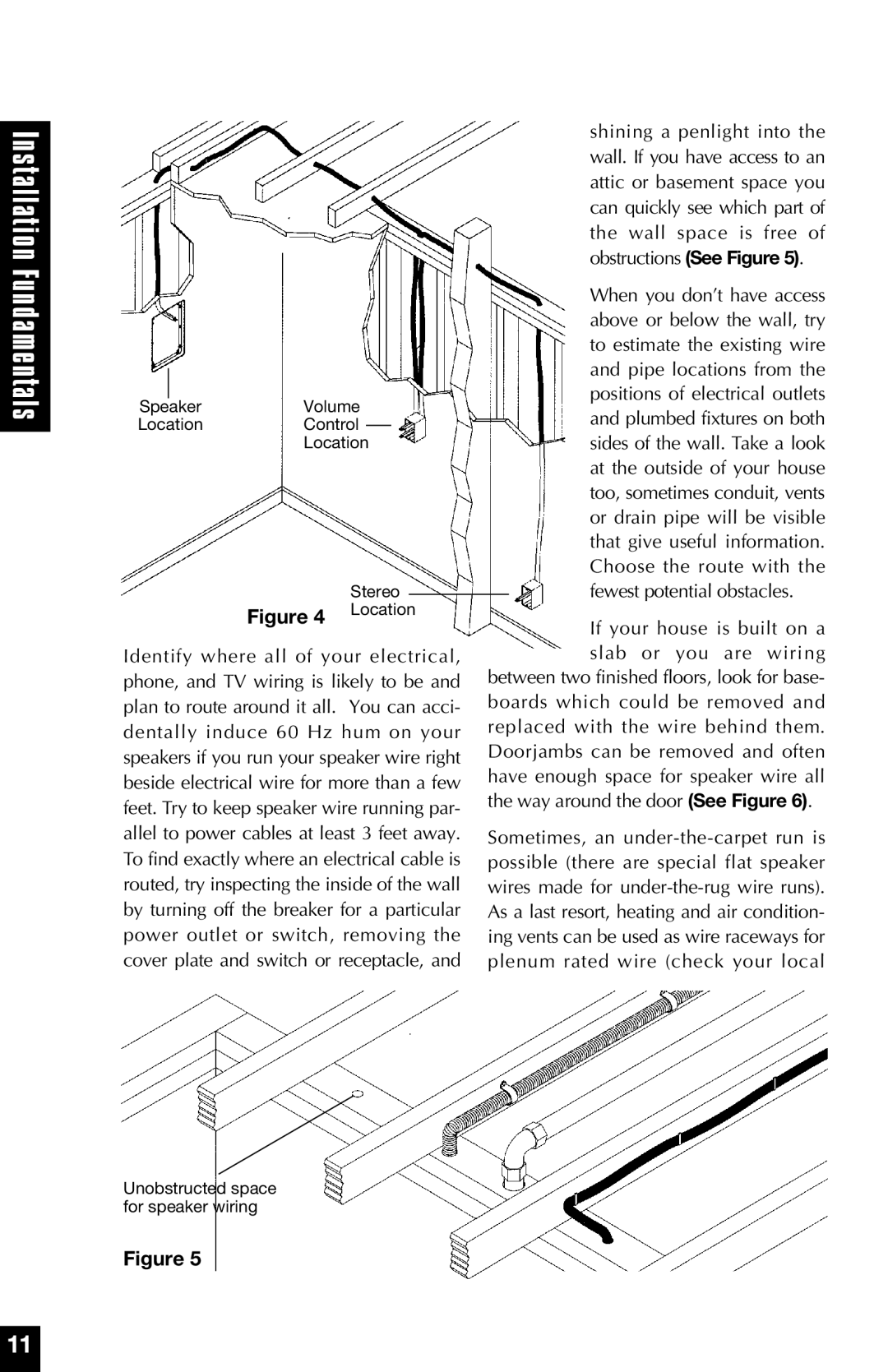 Niles Audio PR6, PR5 manual Location 