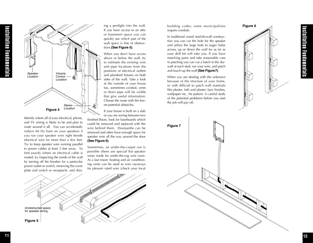 Niles Audio PR6 manual Location, See Figure 