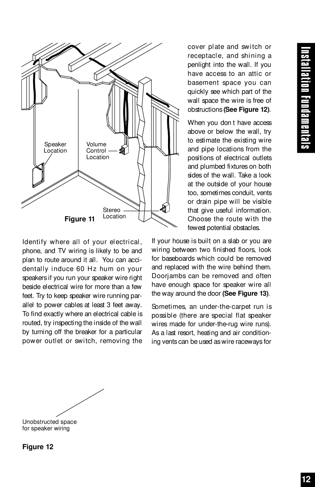 Niles Audio PSW800 manual Location 