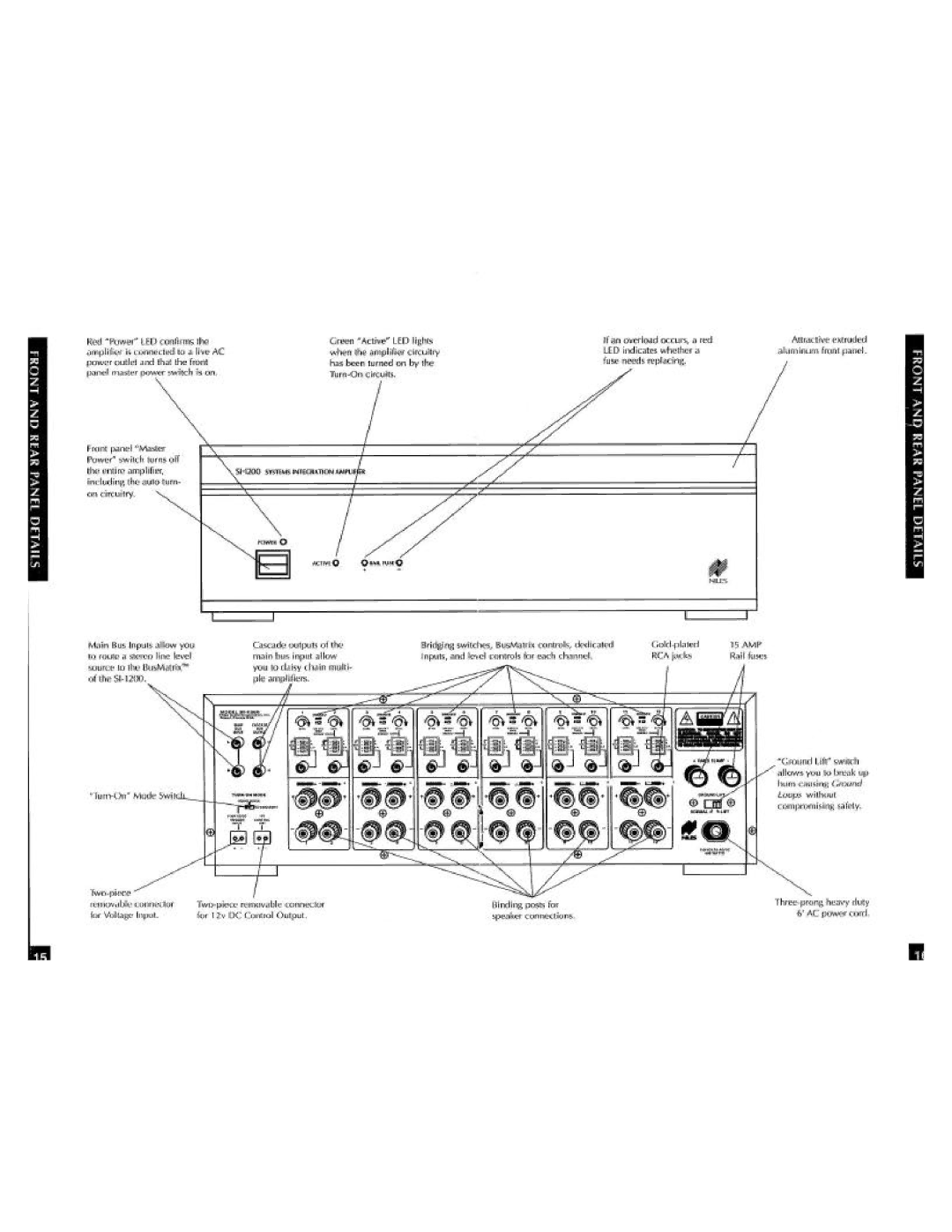 Niles Audio SI-1200 manual 