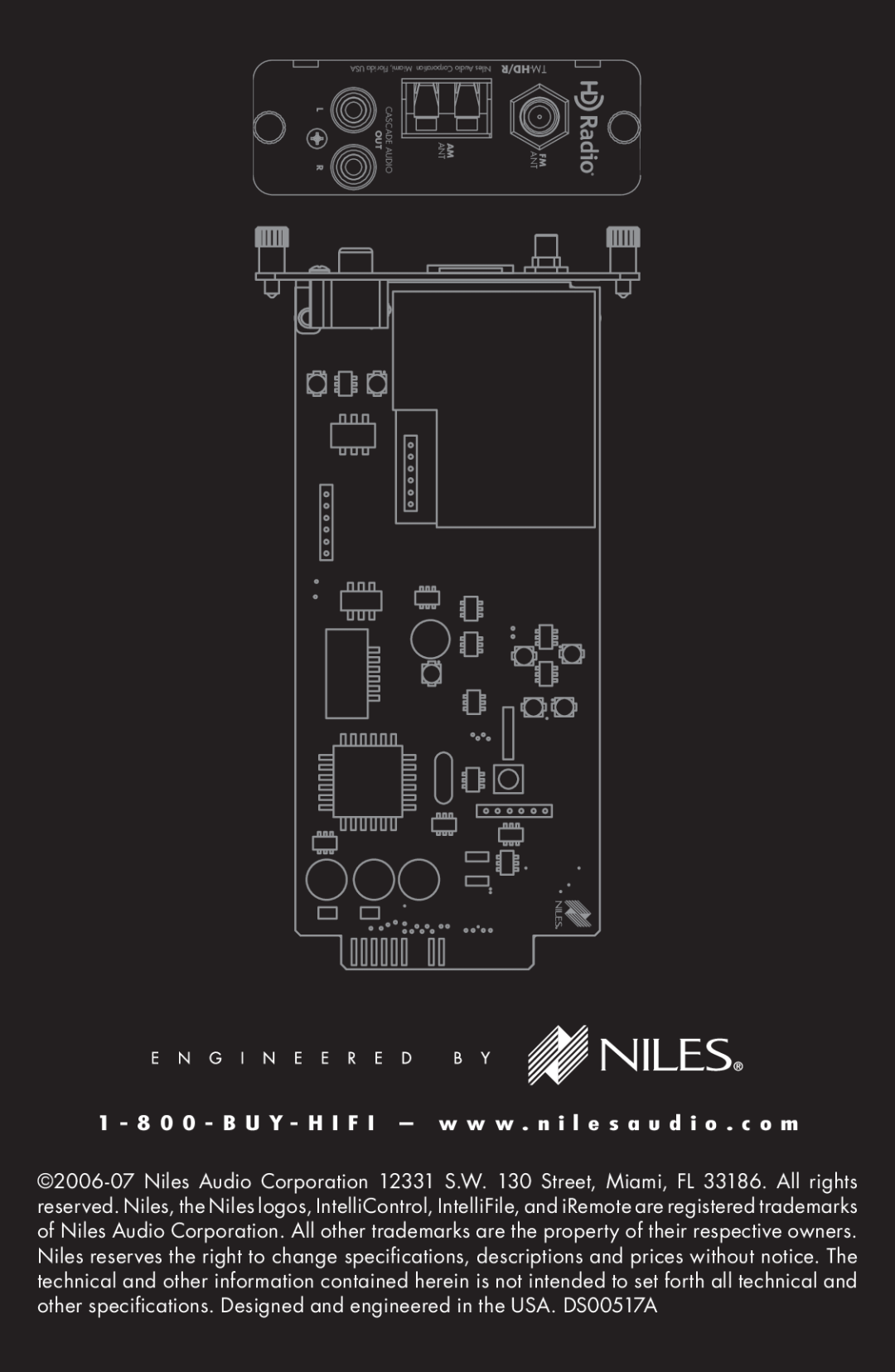 Niles Audio TM-HD/R manual JBNJ64 , JMFT %3.5, $4$%&6%*0 