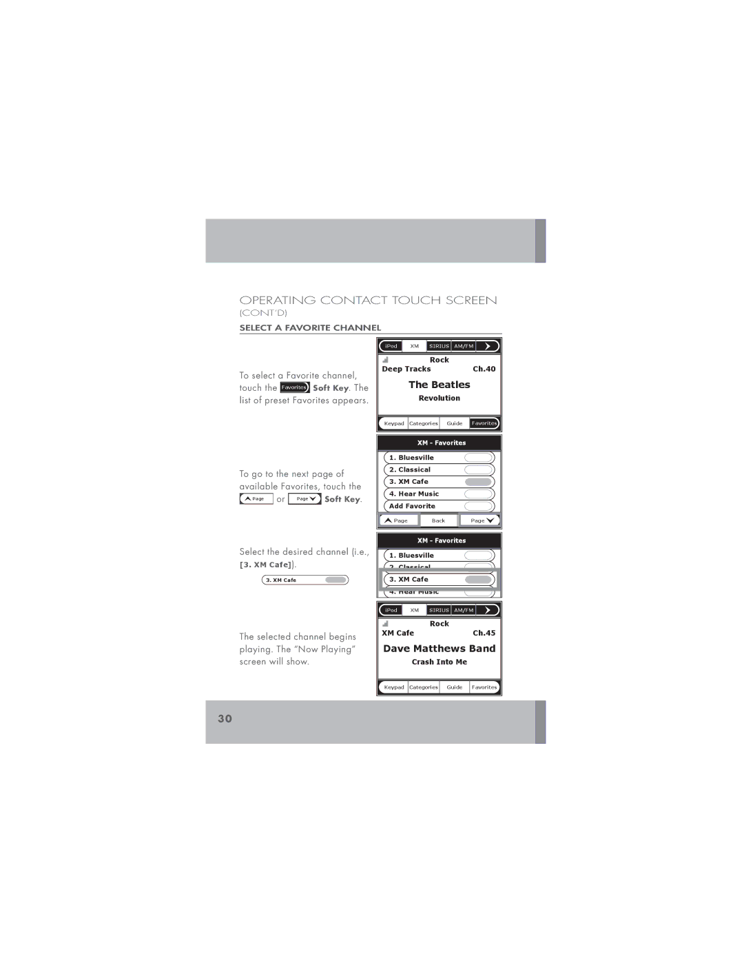 Niles Audio TM-XM manual Dave Matthews Band 