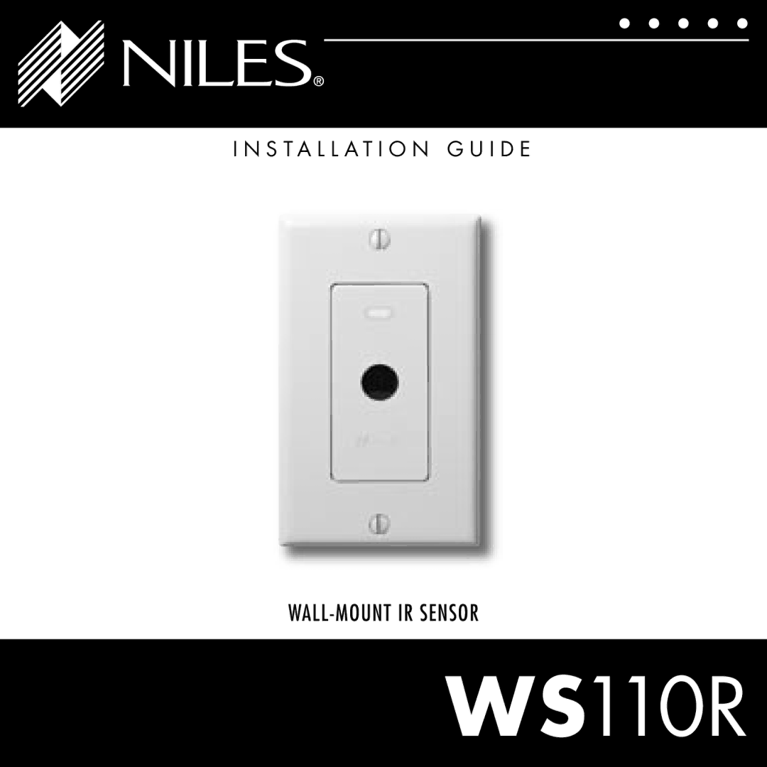 Niles Audio WS110R manual 