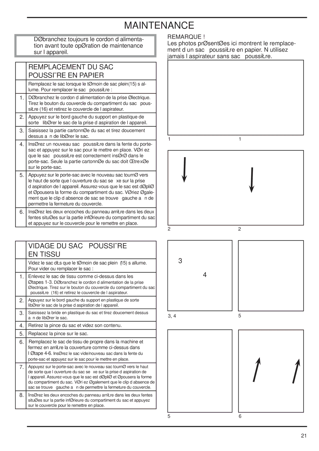 Nilfisk-Advance America 12D, 12P, 12S, 15D, 15P, 18D, 15S manual Maintenance 