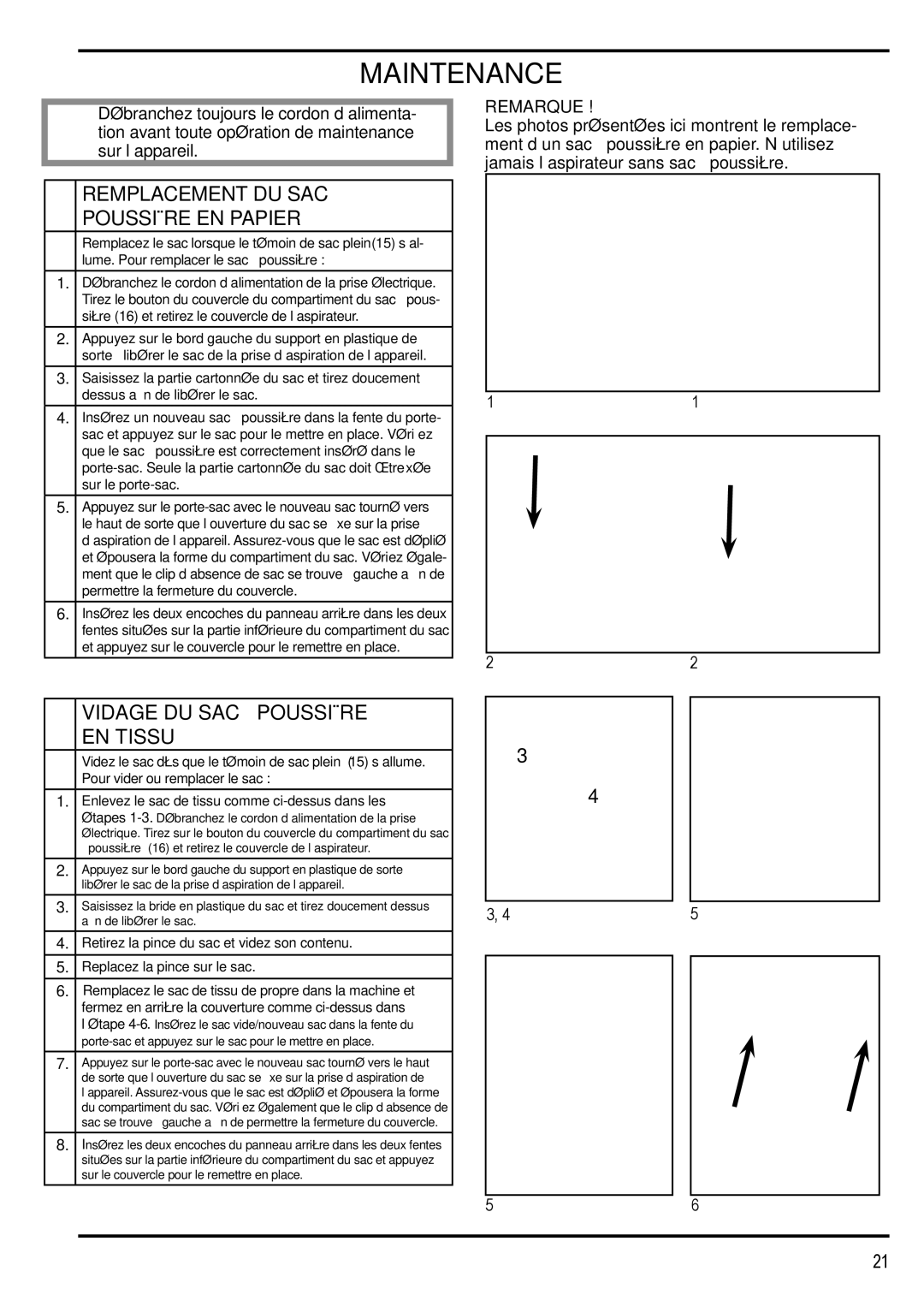 Nilfisk-Advance America 12H manual Maintenance 