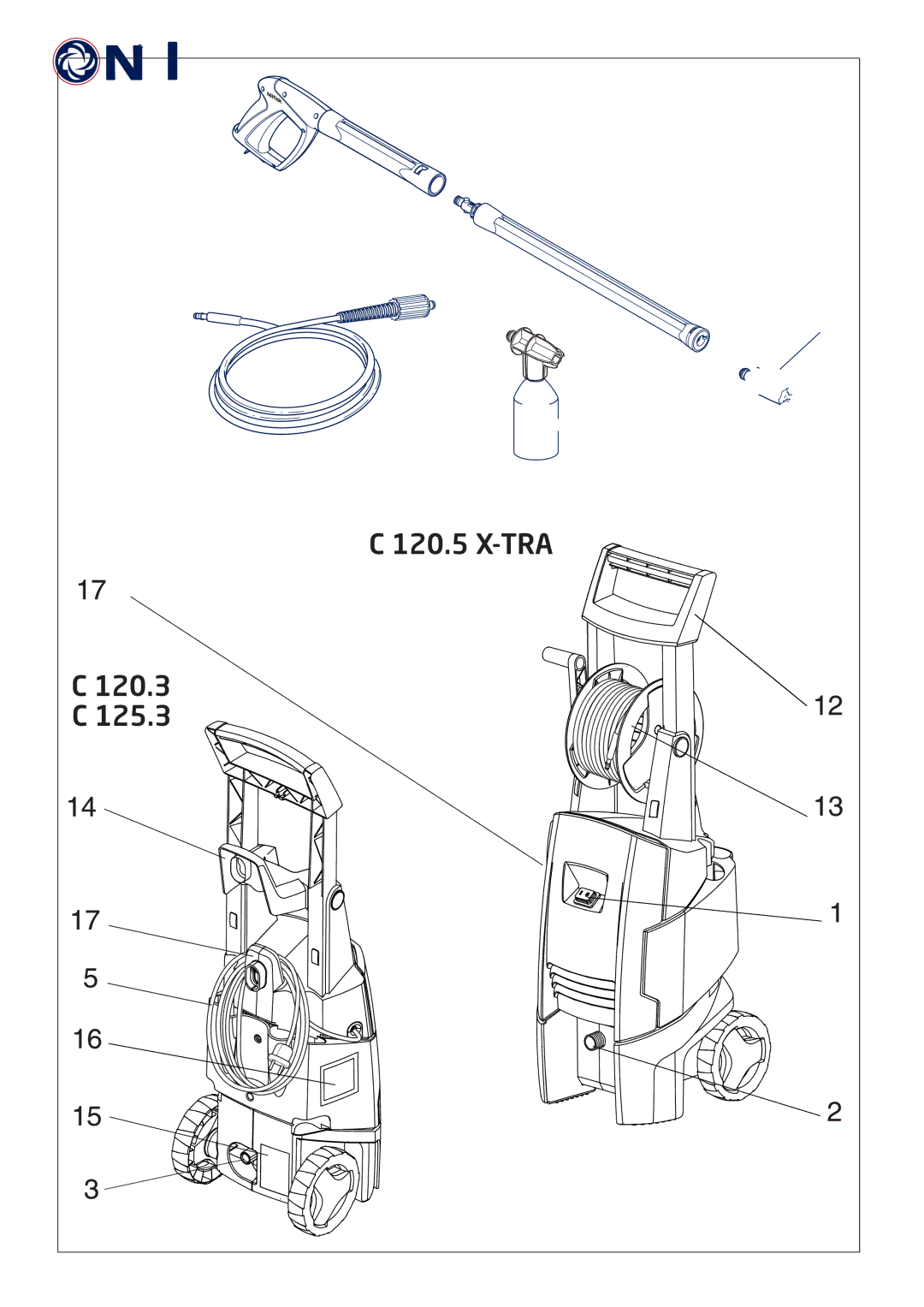 Nilfisk-Advance America C 120.5 X-TRA, C 120.3, C 125.3 user manual Head Quarter 