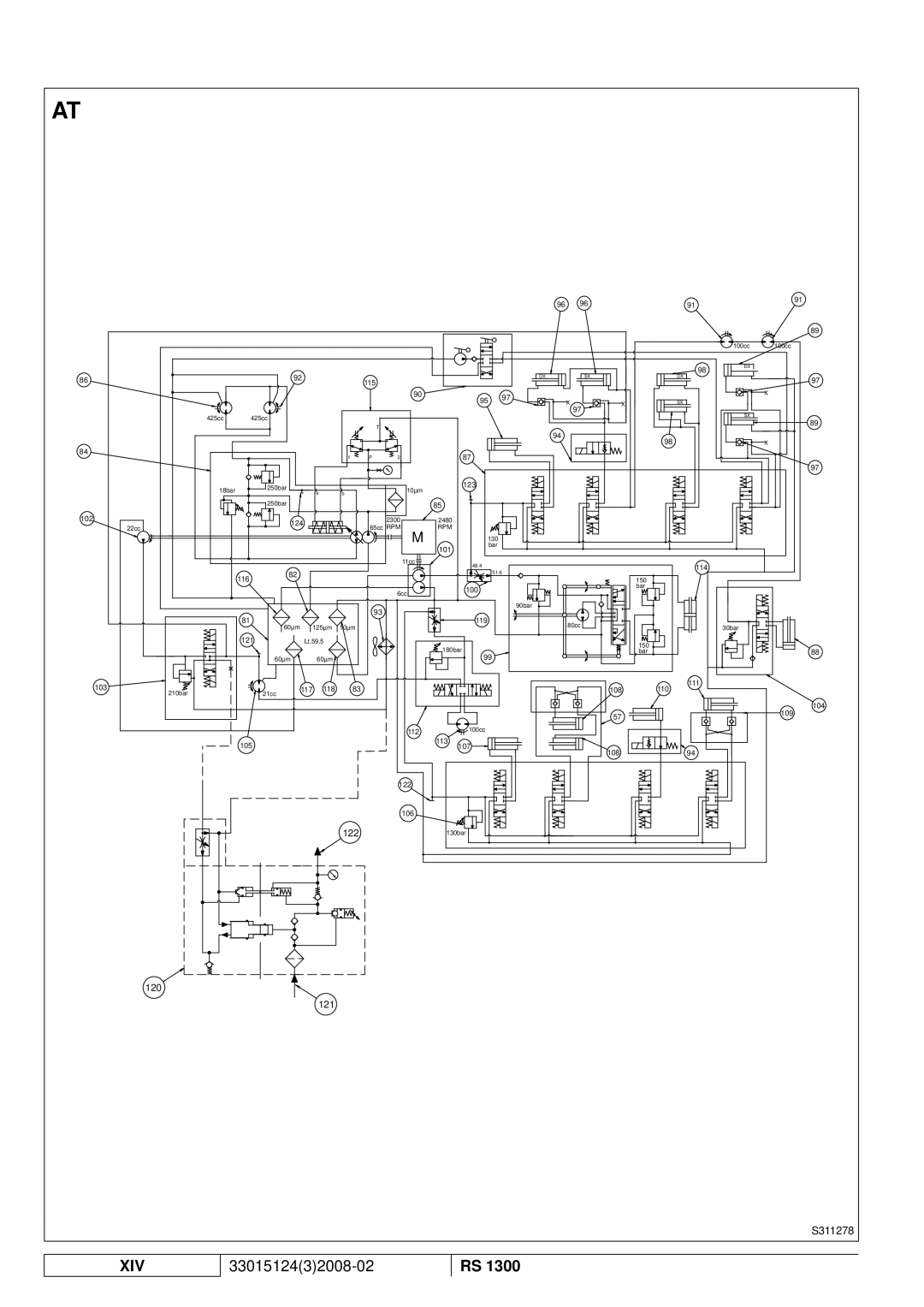 Nilfisk-Advance America RS 1300 manual Xiv 