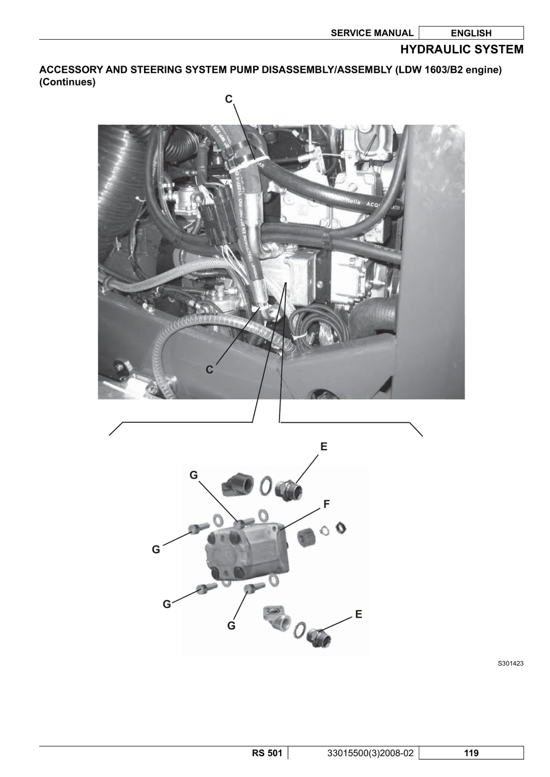 Nilfisk-Advance America RS 501 service manual 119 