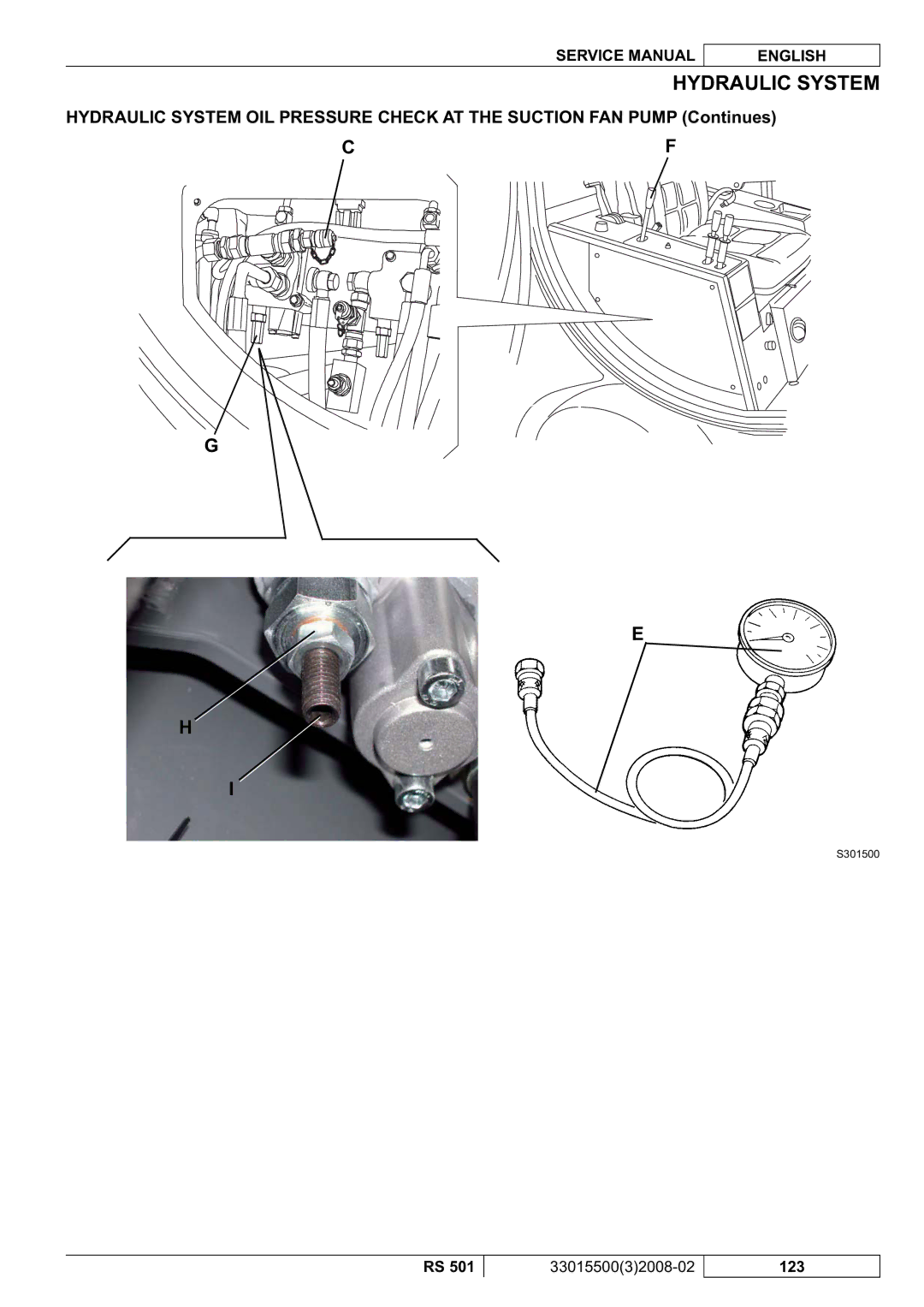 Nilfisk-Advance America RS 501 service manual 123 