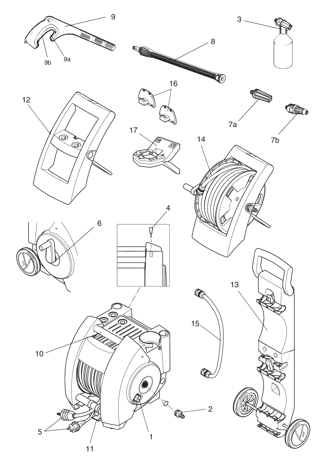 Nilfisk-ALTO 125/135 X-TRA instruction manual 147b 