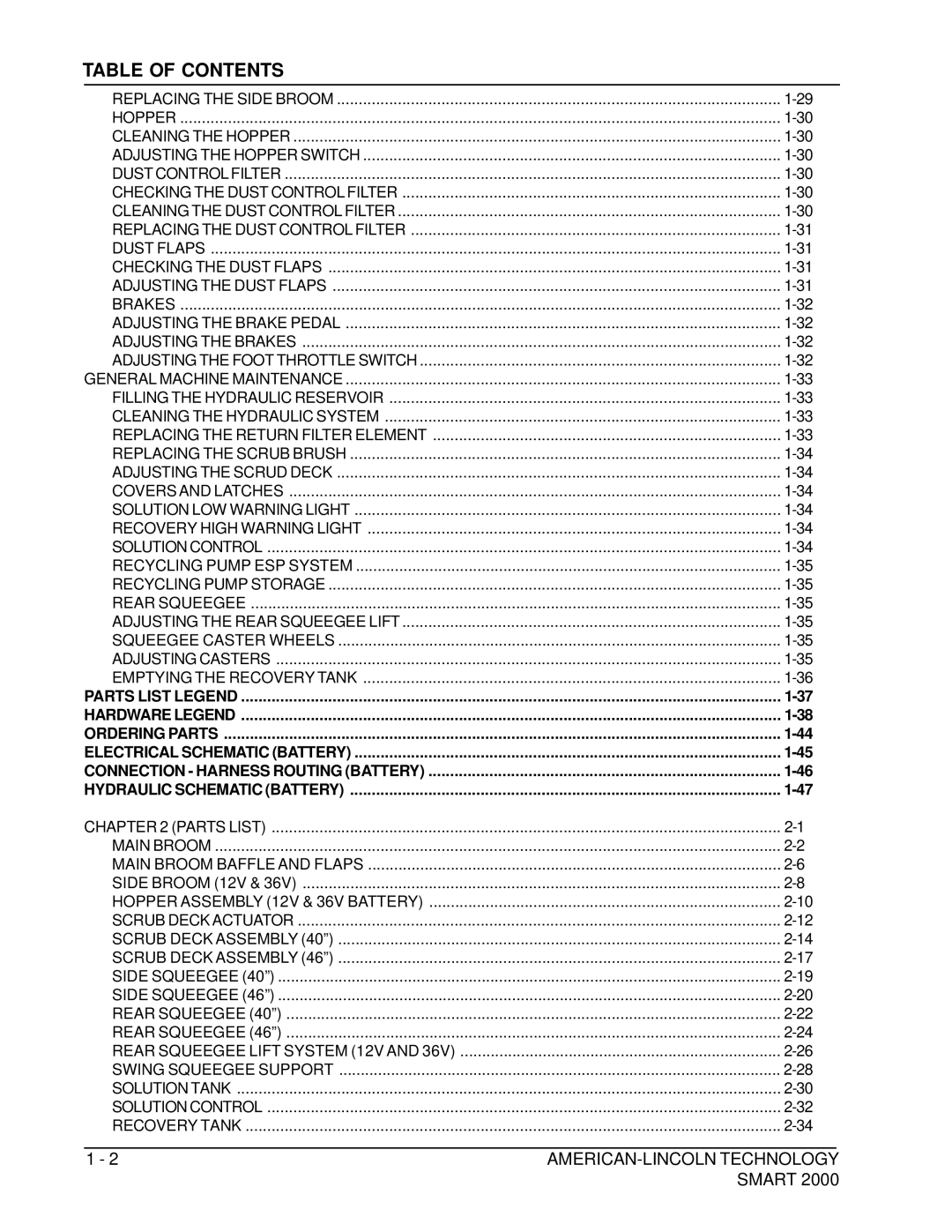 Nilfisk-ALTO 2000 manual Adjusting the Foot Throttle Switch 