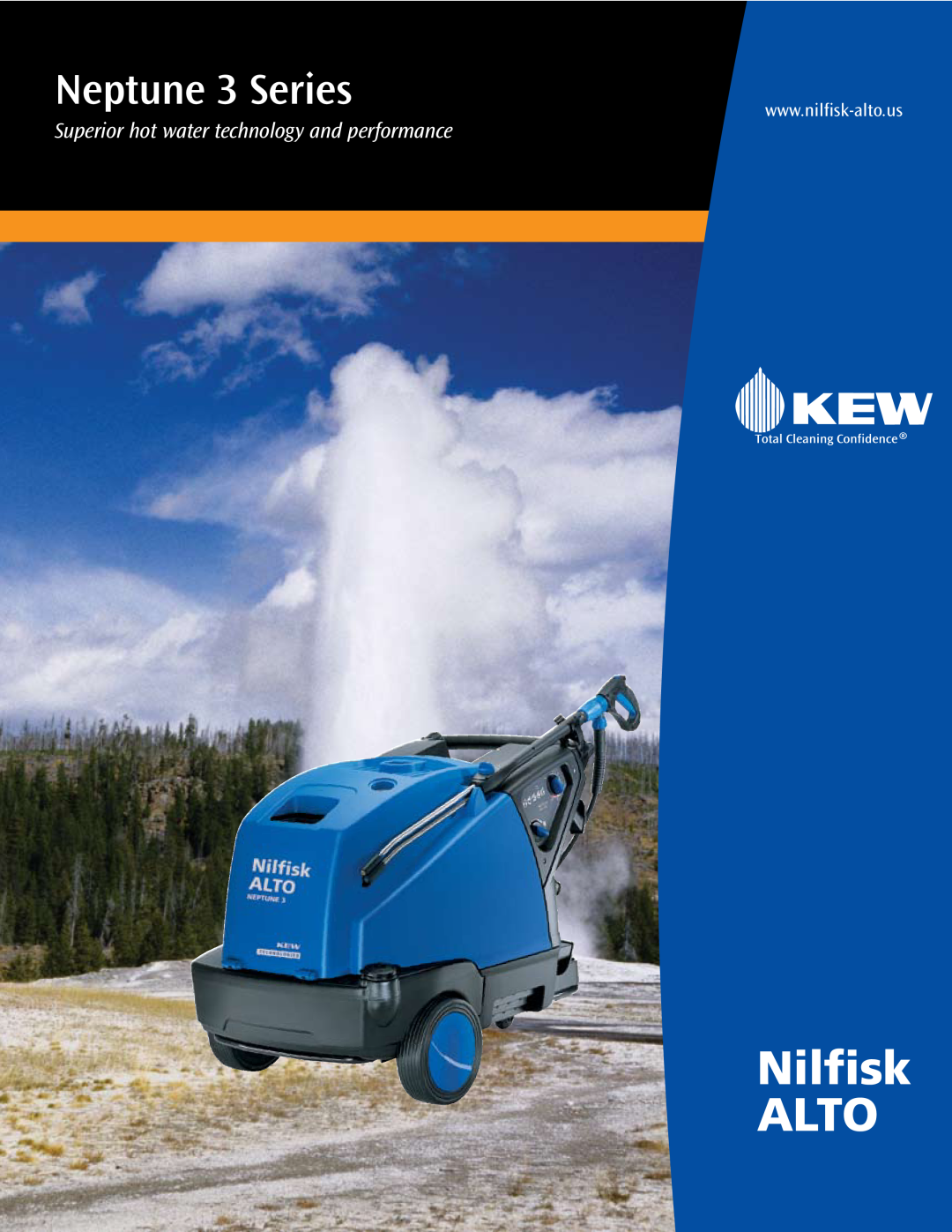 Nilfisk-ALTO manual Neptune 3 Series, Superior hot water technology and performance 