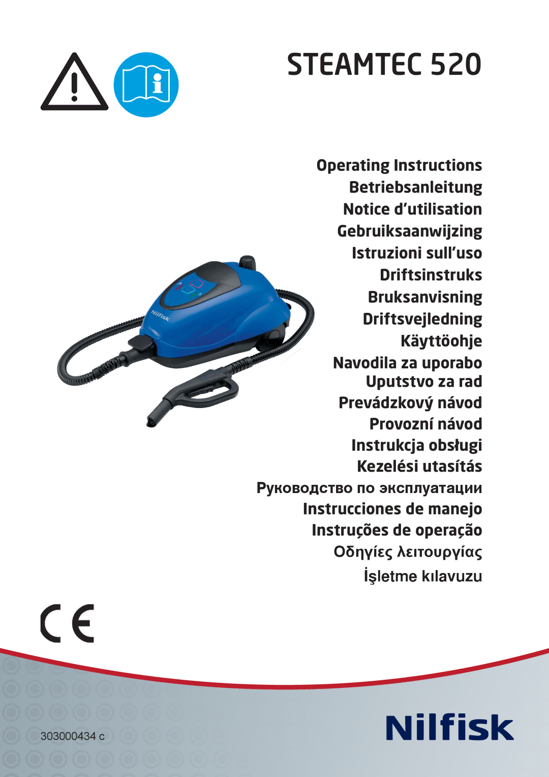 Nilfisk-ALTO 520 manual Steamtec 