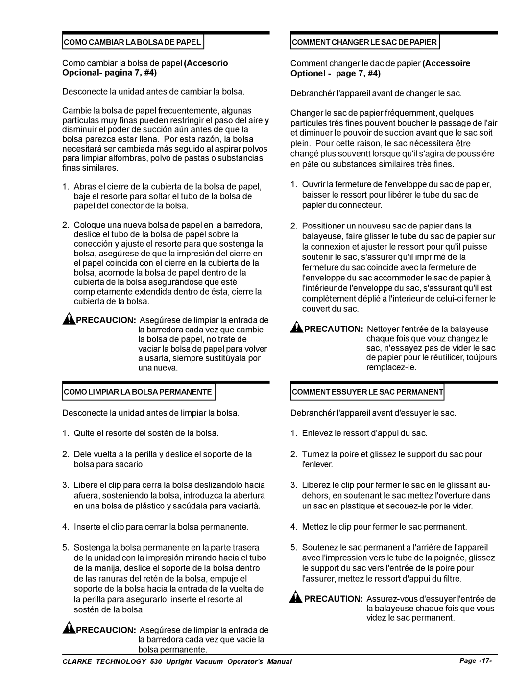 Nilfisk-ALTO 530cc manual Opcional- pagina 7, #4, Optionel page 7, #4 