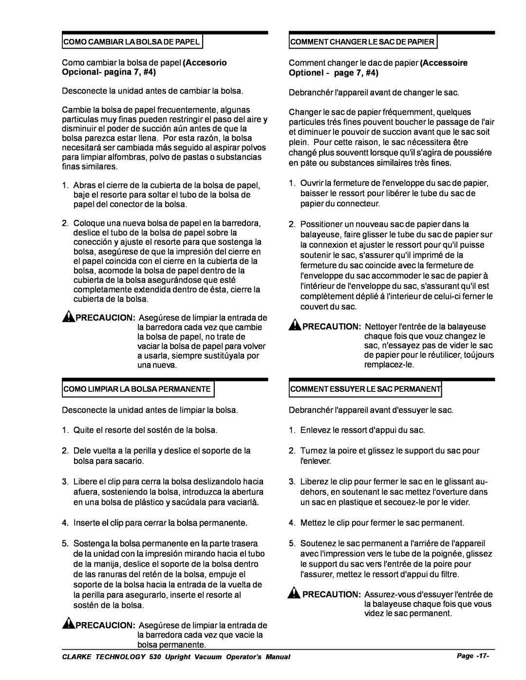 Nilfisk-ALTO 530cc manual Opcional- pagina 7, #4, Optionel - page 7, #4 