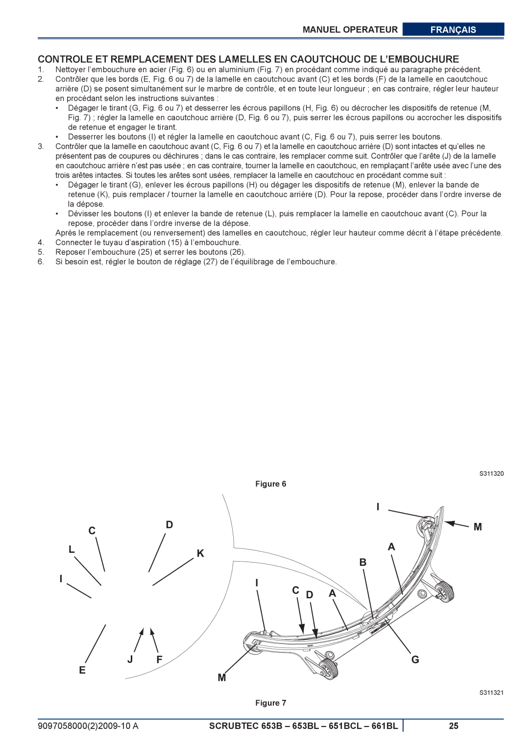 Nilfisk-ALTO 653BL, 651BCL, 661BL manuel dutilisation Lka B 