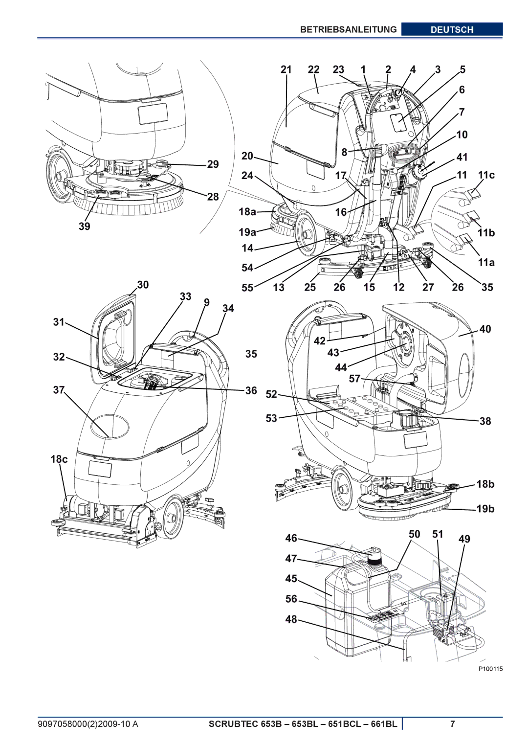 Nilfisk-ALTO 653BL, 651BCL, 661BL manuel dutilisation 18a 19a 