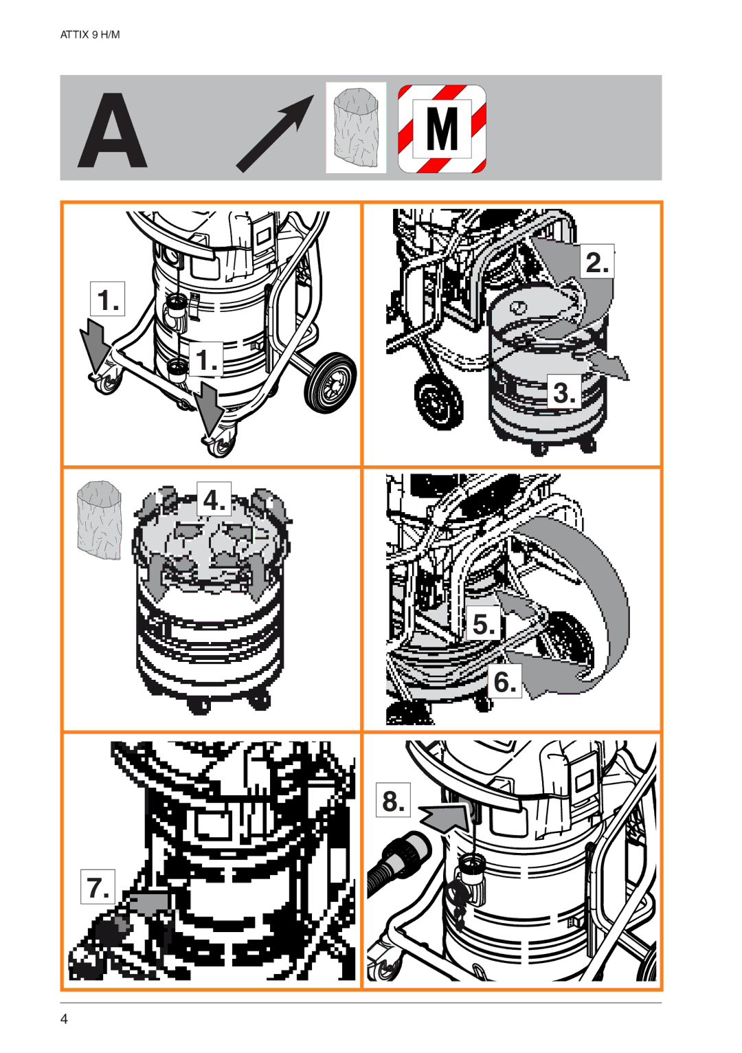 Nilfisk-ALTO 965-2H/M SD XC, 965-0H/M SD XC quick start Option / Optional accessories 