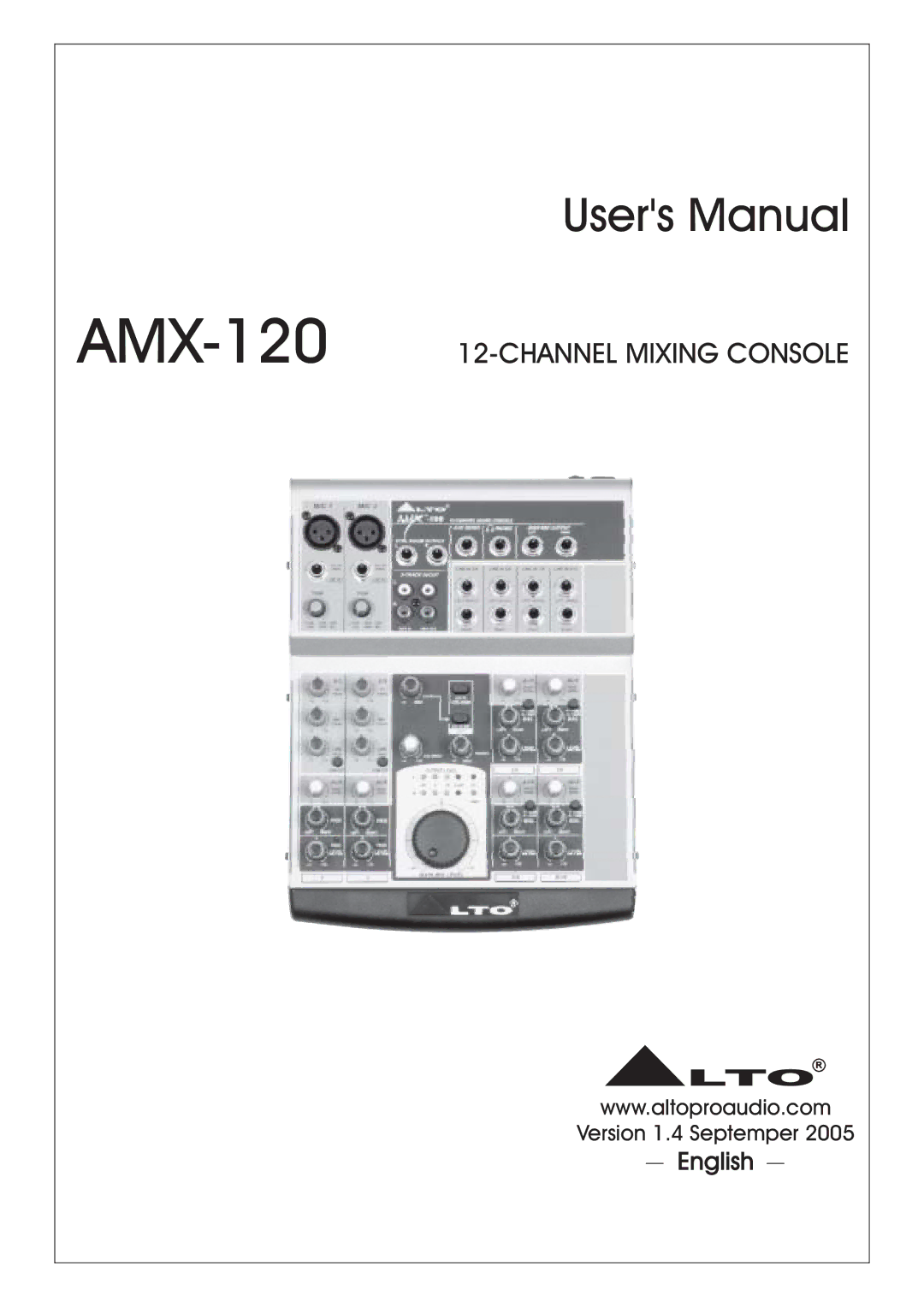 Nilfisk-ALTO AMX-120 user manual 