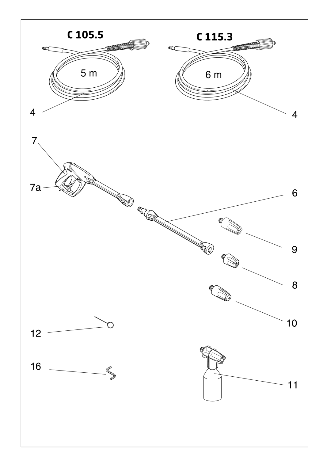 Nilfisk-ALTO C 105.5, C 115.3 user manual 