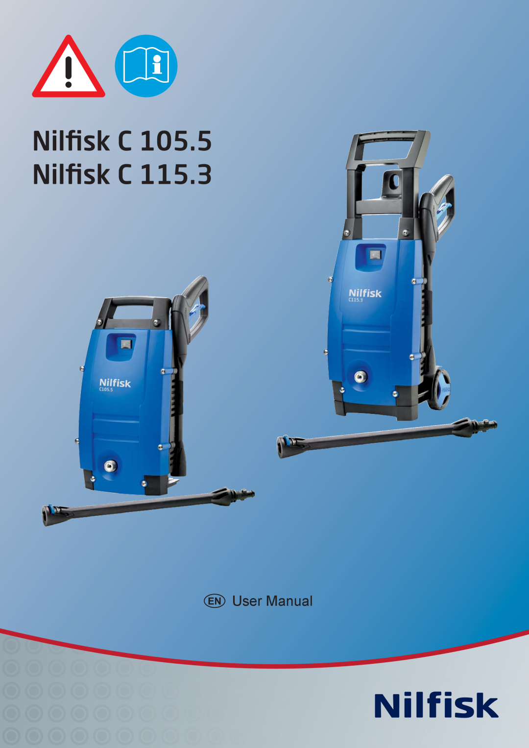 Nilfisk-ALTO C 115.3 user manual Nilfisk C 105.5 Nilfisk C 