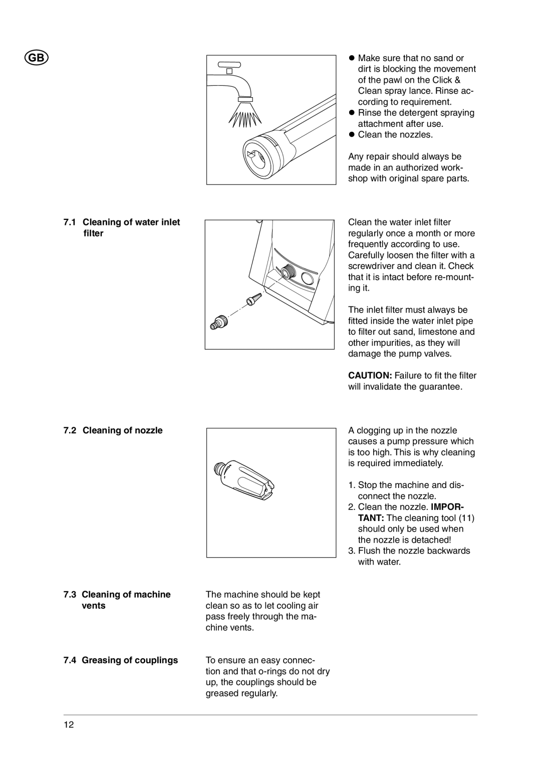 Nilfisk-ALTO C 120.1 user manual 