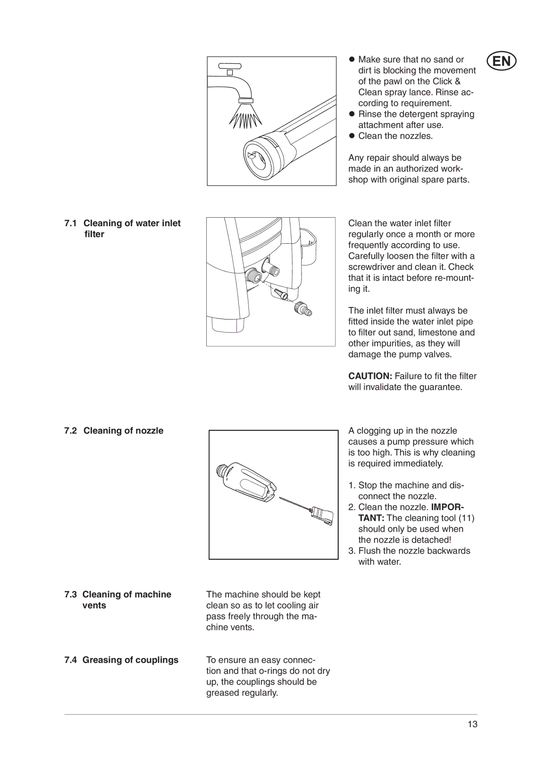 Nilfisk-ALTO C 120.4 user manual 