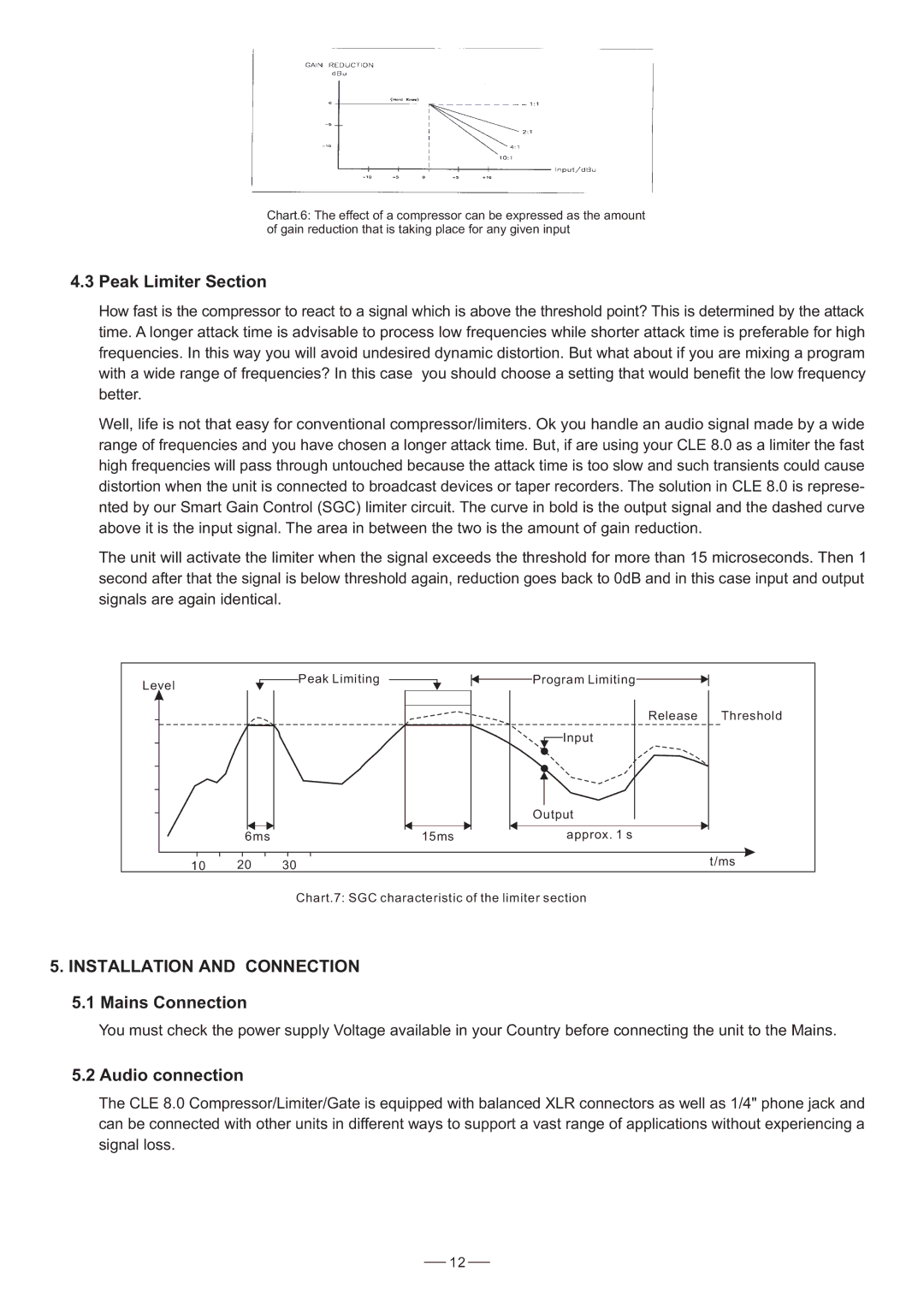 Nilfisk-ALTO CLE8.0 user manual Installation and Connection, Mains Connection 