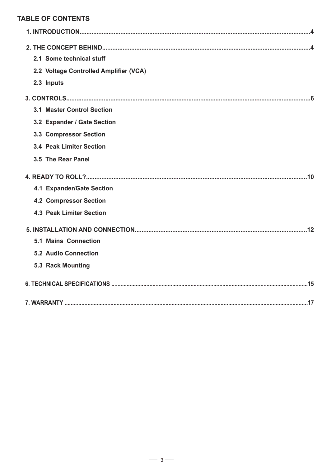 Nilfisk-ALTO CLE8.0 user manual Table of Contents 