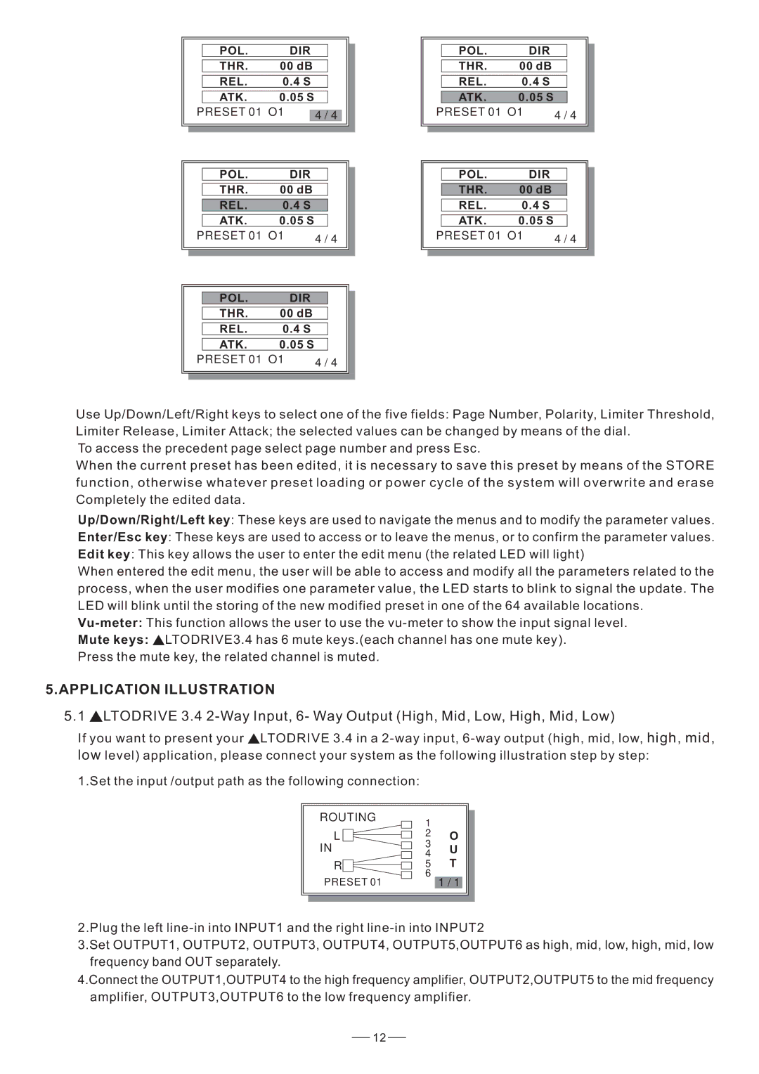 Nilfisk-ALTO DIGITAL X OVER user manual Pol Dir Thr 