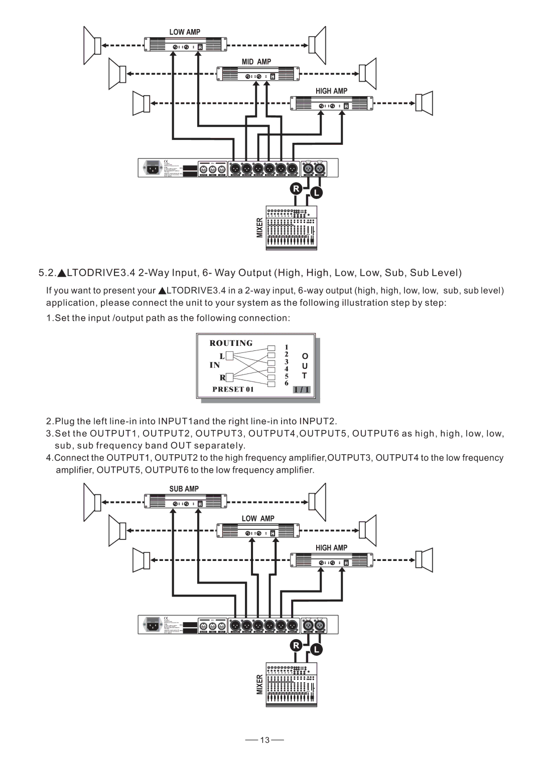 Nilfisk-ALTO DIGITAL X OVER user manual LOW AMP MID AMP High AMP 