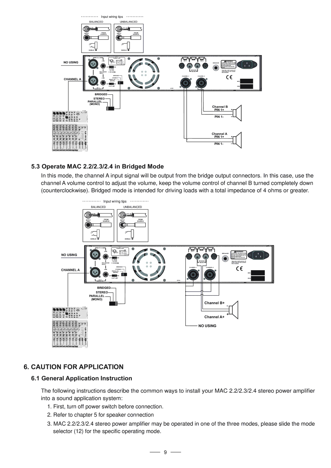 Nilfisk-ALTO MAC 2.2, MAC 2.3, MAC 2.4 user manual Operate MAC 2.2/2.3/2.4 in Bridged Mode, General Application Instruction 