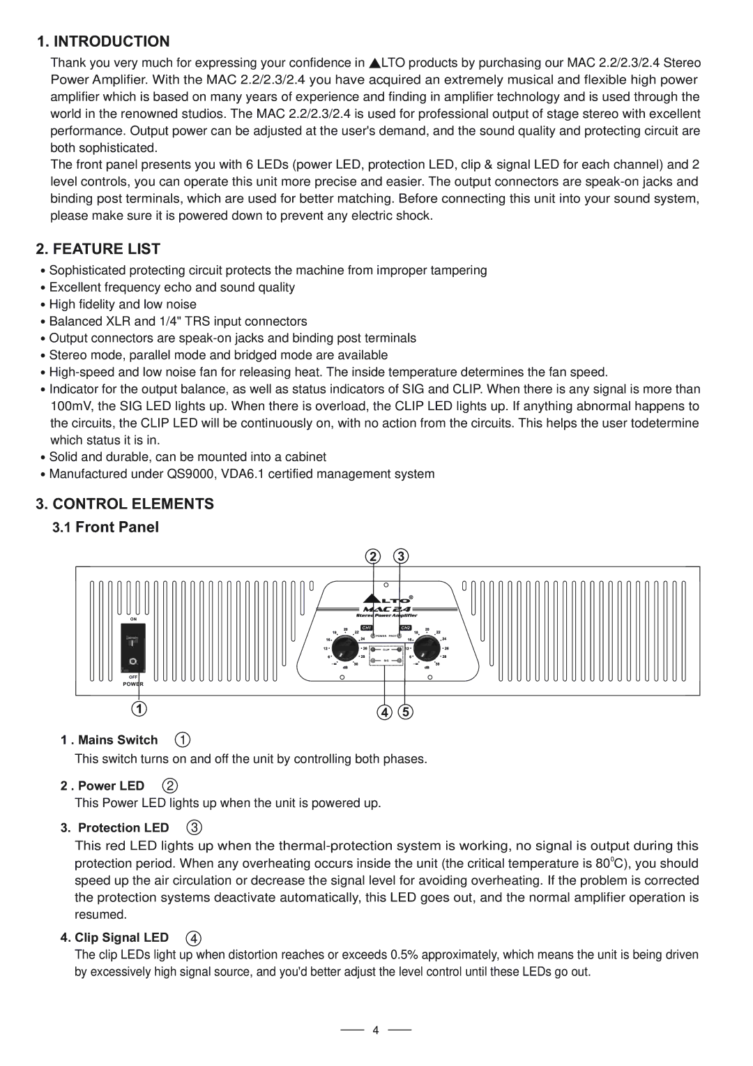 Nilfisk-ALTO MAC 2.2, MAC 2.3, MAC 2.4 user manual CH1CH2 