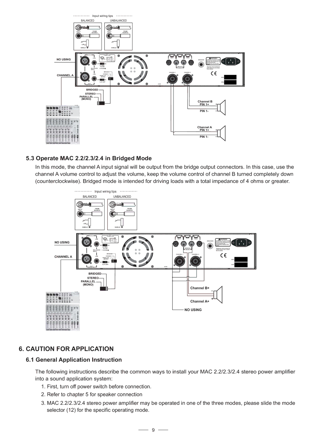 Nilfisk-ALTO MAC 2.4, MAC 2.3 user manual Operate MAC 2.2/2.3/2.4 in Bridged Mode, General Application Instruction 