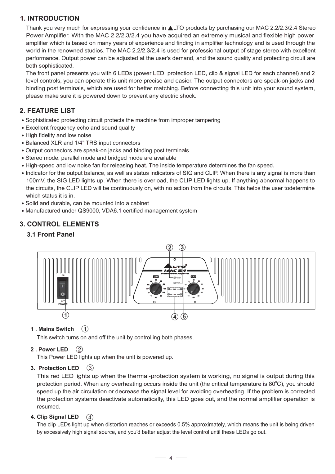 Nilfisk-ALTO MAC 2.3, MAC 2.4 user manual 