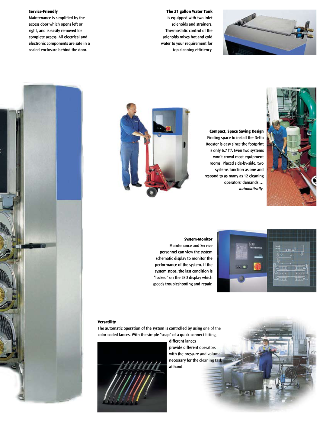 Nilfisk-ALTO Multi-User Pressure Washer System Service-Friendly, Compact, Space Saving Design, System-Monitor, Versatility 