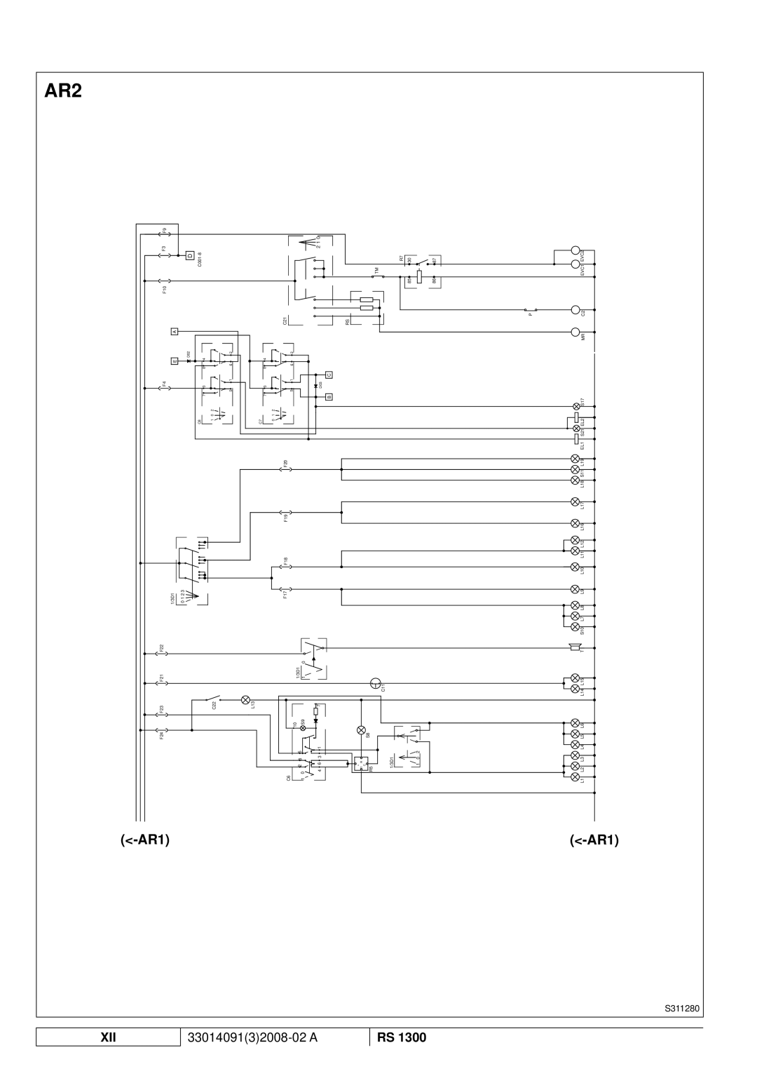 Nilfisk-ALTO RS 1300 manuel dutilisation AR2 