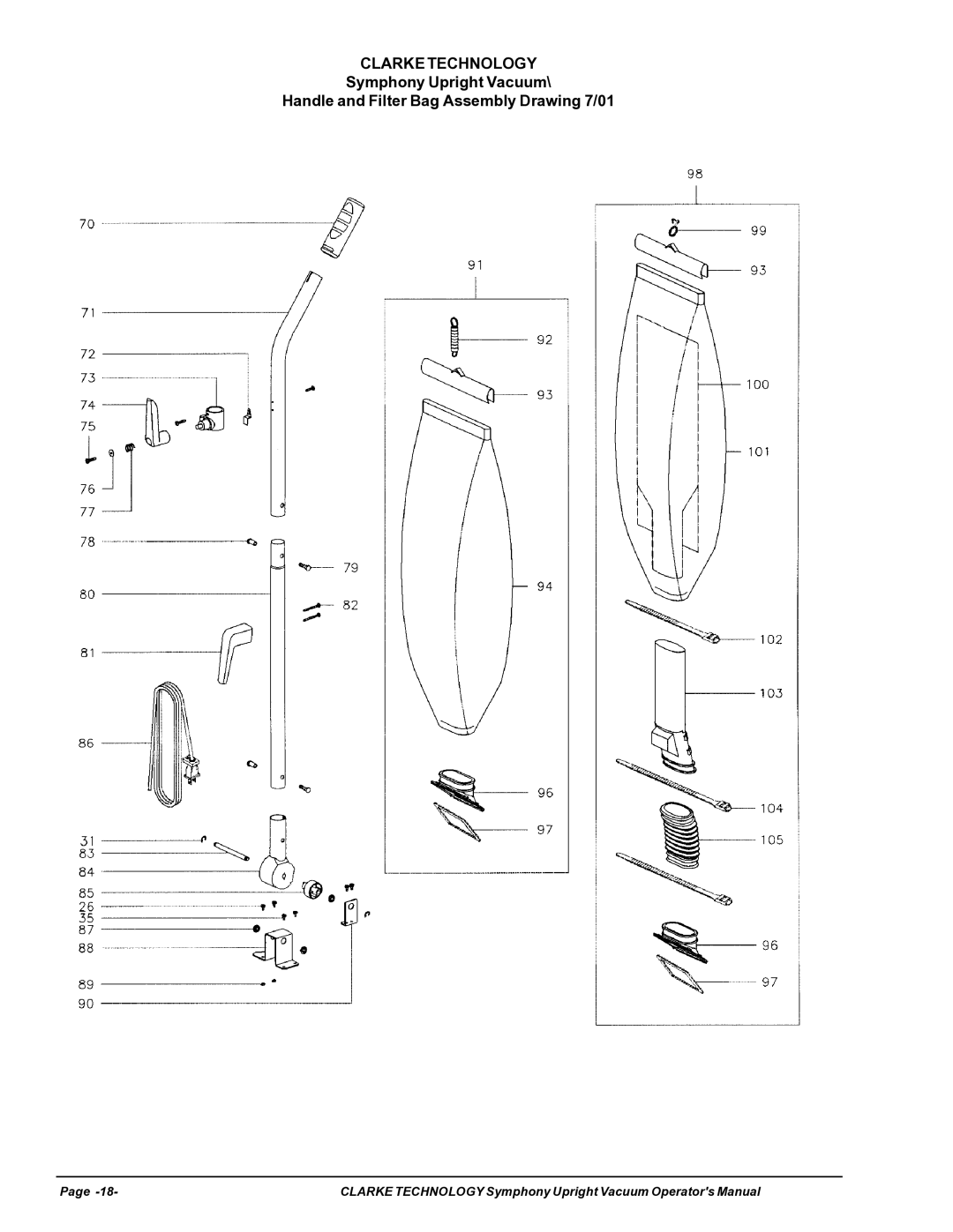 Nilfisk-ALTO S12cc, S16 manual Clarke Technology 