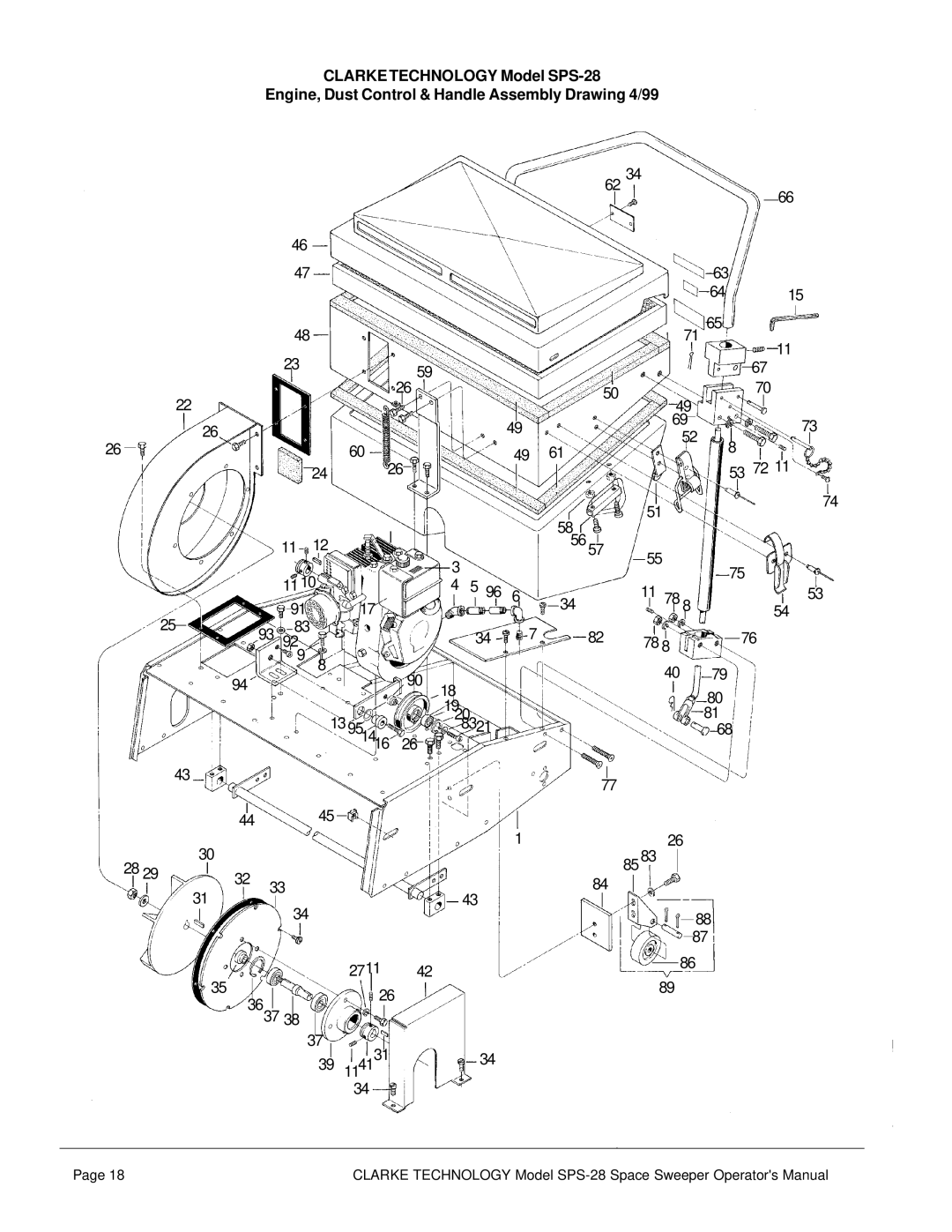 Nilfisk-ALTO SPS-28 E manual 2359 1110 9490 13951416 2711 5657 8321 126 8583 