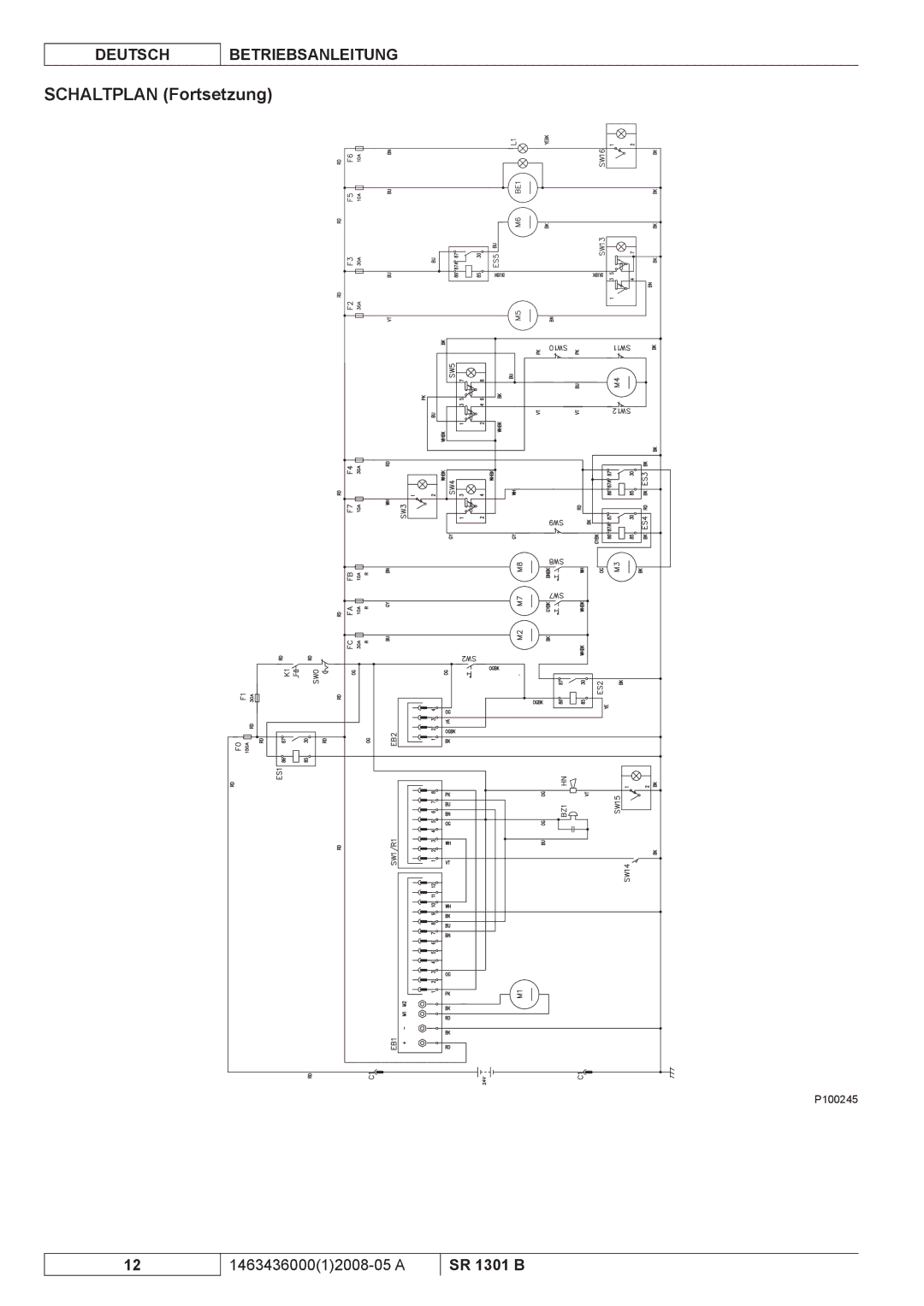 Nilfisk-ALTO manuel dutilisation a SR 1301 B 